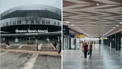 Wajah Baru Stasiun Tanah Abang! Lebih Luas dan Megah, Cek Perubahan Alur Masuk-Keluar Penumpang