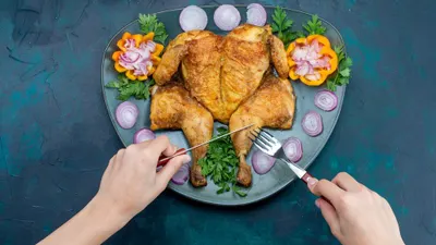 Illustrasi. 6 Bagian ayam yang tidak boleh sering dikonsumsi
