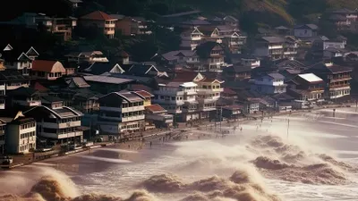 Ilustrasi.Dampak gempa Rusia 8,7 magnitudo, menurut BMKG dapat membawa terjadinya peningkatan permukaan air di sebagian wilayah Indonesia.