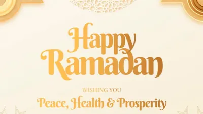Ilustrasi ucapan selamat menjalankan ibadah puasa Ramadhan.