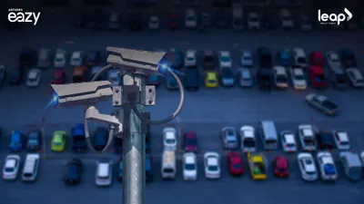 Platform video analitik Antares Eazy, yakni sebuah platform berbasis IoT layanan otomatisasi sistem keamanan.