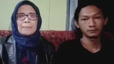 Sosok Saka Tatal yang sudah bebas dari tahanan terkait kasus pembunuhan Vina Cirebon.