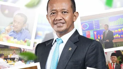 Sosok Bahlil Lahadalia yang resmi menjadi Menteri ESDM