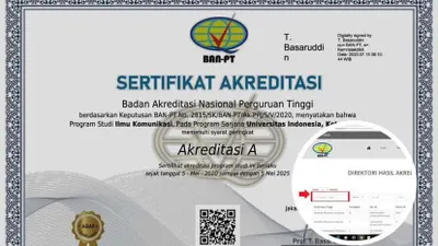 Ilustrsi Sertifikat Akreditasi BAN-PT untuk CPNS 2024