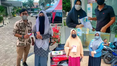 Kemensos secara resmi telah mencairkan bansos PKH dan BPNT periode salur Juli-Agustus melalui KKS ATM Merah Putih Bank Himbara dan BSI.