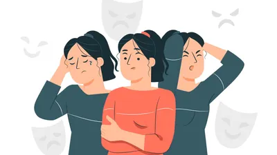 Ilustrasi kepribadiaan berimajinasi.
