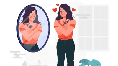 Ilustrasi menjadi diri sendiri.