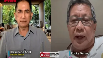 Hersubeno Arief dan Rocky Gerung