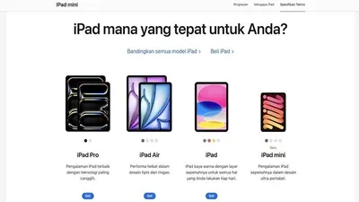 iPad Mini 7 berhasil menyita perhatian publik dengan spesifikasinya yang tinggi dan desain yang elegan dengan harga Rp7 jutaan di pasaran.