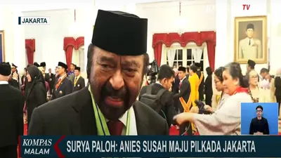Parta NasDem Pastikan Tidak akan Usung Anies Baswedan di Pilkada Jakarta 2024, Surya Paloh: Sulit Anies untuk Maju!
