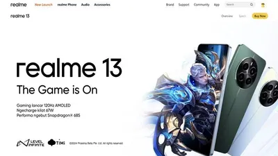 Realme 13 Plus 5G hadir dengan dilengkapi chipset MediaTek dengan dimensity 6300 5G. Hp jenis ini hadir dengan RAM 12GB dan dapat diperluas.