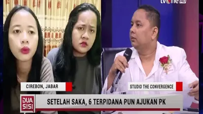 Dua teman Vina, Widi dan Mega