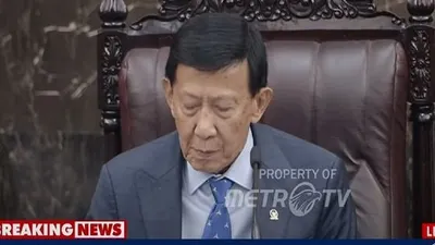 Ketua MPR RI yang baru adalah Ahmad Muzani dari Partai Gerindra dan wakil nomor satu yakni Ir. Bambang Wuryanto dari Partai PDIP.