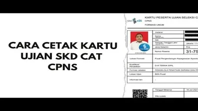 Kapan Kartu Peserta Ujian SKD CPNS 2024 Bisa Pelamar Cetak? Simak di Sini Jawabannya dan Langkah-langkah untuk Mencetak