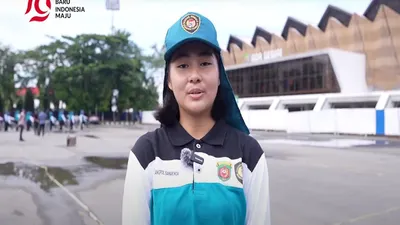 Livenia Evelyn Kurniawan, Paskibraka Pembawa Baki Upacara HUT ke 79 RI di IKN