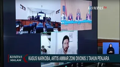 Ammar Zoni Resmi Divonis 3 Tahun Penjara dan Denda Rp1 Miliar Atas Kasus Narkoba, Netizen: Banyak Problem Larinya ke Allah Bukan Narkoboy!