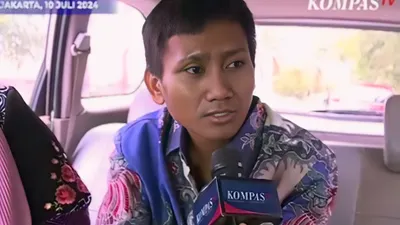 Pegi Setiawan yang menanggapi soal ramainya dugaan tentang dirinya yang bisa kembali jadi tersangka kasus Vina (Tangkap Layar YouTube KompasTV Malang)