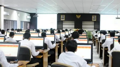 Ilustrasi. Tes SKD CPNS 2024
