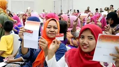 Ilustrasi Pencairan bansos PKH dan BPNT