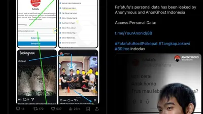 Masih Jadi Sorotan! Hacker Anonymous Indonesia Sempat Bocorkan Data Akun Fufufafa, Gibran Rakabuming Raka Terbukti Pemiliknya?