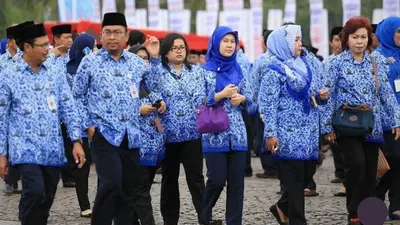 Ilustrasi pegawai di sebuah pemkab, masih terbuka formasi CPNS 2024