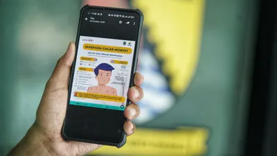 Sosialisasi bahaya cacar monyet atau mongkeypox di Puskesmas Banjaran Kota, Jalan Pajagalan, Kota Bandung