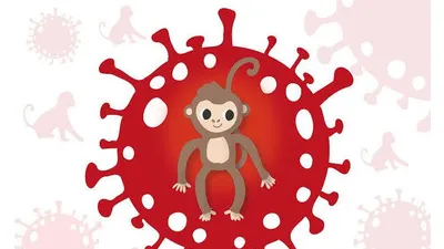 Ilustrasi. Virus Mpox