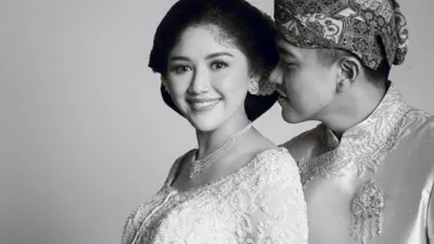 Erina Gudono dan Kaesang Pangarep 
