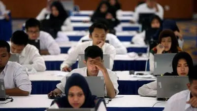 Ilustrasi. Tes SKD CPNS 2024