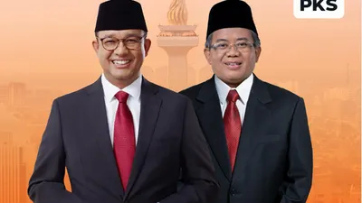 PKS mengumumkan pasangan untuk Pilgub Jakarta dari partainya yaitu Anies Baswedan dan Mohamad Sohibul Iman.