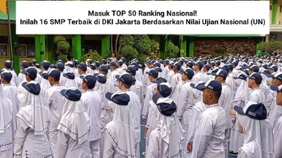 Beberapa sekolah jenjang SMP terbaik di Provinsi DKI Jakarta yang masuk ranking nasional bisa menjadi referensi PPDB 2024.