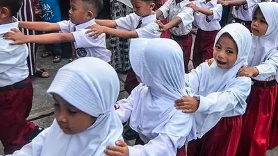 illustrasi anak SD