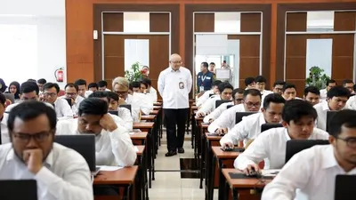 Kira-kira, hal-hal apa saja yang menyebabkan peserta tidak boleh mengikuti ujian SKD CPNS 2024 itu apa saja? Mari simak!