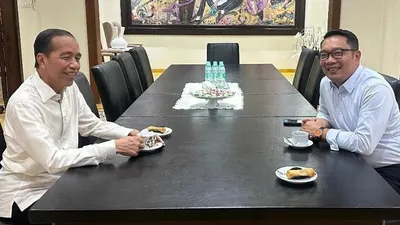 Sowan ke Rumah Jokowi, Ini yang Didapat Ridwan Kamil untuk Maju di Pilgub Jakarta 2024