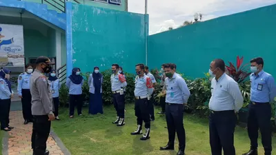 Polisi Khusus Pemasyarakatan (Polsuspas) Lapas Anak Kota Gorontalo.
