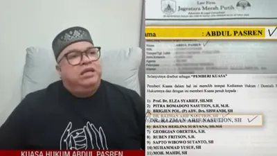 Sejumlah pengacara beramai-ramai menjadi kuasa hukum Abdul Pasren dalam kasus pembunuhan Vina Cirebon, ternyata keberadaannya&hellip;