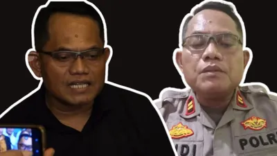 Iptu Rudiana muncul dan membantah tuduhan yang mengaitkan dirinya sebagai dalang atau pembuat skenario kasus kematian Vina Cirebon dan Eki.