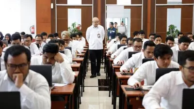 Ilustrasi SKB CPNS 2024