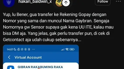 HEBOH Email dan Nomor Telepon Pribadi Gibran Bocor, Netizen Buktikan dengan Top Up Gopay dan Login Akun Kaskus Fufufafa Ternyata…