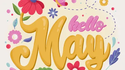 Ilustrasi Bulan Mei