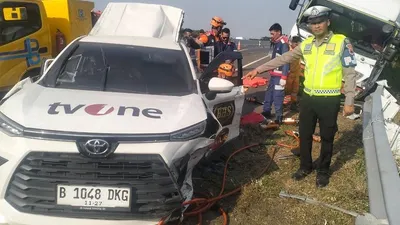 Kronologi Kecelakaan di Tol Pemalang: Mobil Kru TVOne Dihantam Truk dari Belakang, 3 Orang Tewas