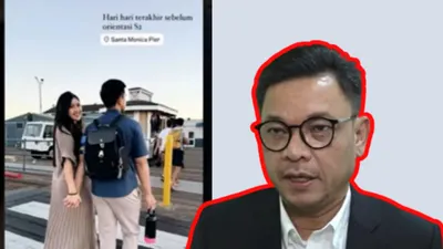 Kolase Potret Kaesang Pangarep dan Erina Gudono serta Politisi Golkar, Ace Hasan