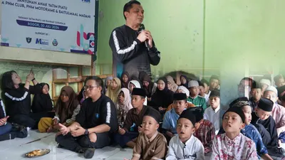 PT Permodalan Nasional Madani (PNM) melalui program PNM Peduli, kembali berbagi kasih dan bahagia dengan memberikan santunan kepada anak-anak panti asuhan.