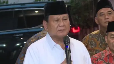 Prabowo Subianto Jelang Pelantikan Presiden