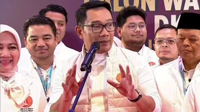 Kinerjanya Pimpin&nbsp;Kota Bandung Disinggung saat&nbsp;Debat Pilgub Jakarta, Ridwan Kamil Ngaku Tak Baper
