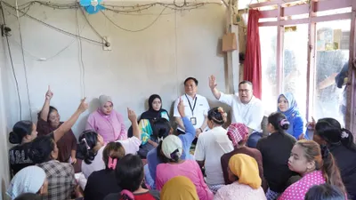 PNM mengajak jurnalis untuk turut melihat langsung potret kemiskinan ekstrem yang ada di Banyuwangi.