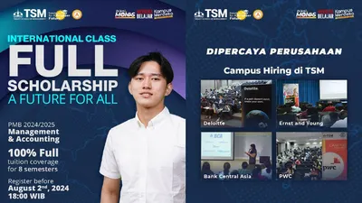 Universitas Trisakti membuka peluang emas bagi calon mahasiswa berprestasi untuk meraih beasiswa penuh selama empat tahun.