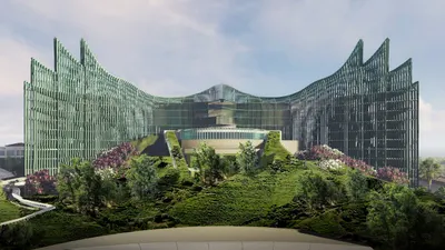 Desain Istana Kepresidenan di IKN dan Ikoniknya Garuda.