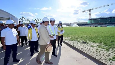 Kurator IKN, Ridwan Kamil menjelaskan jika gedung Mabes Polri di IKN akan dibangun seperti hotel di Nusa Dua, Bali.