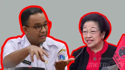PDIP Disebut Anies Baswedan di Pilgub Jakarta 2024, Megawati: Enak Aja...!